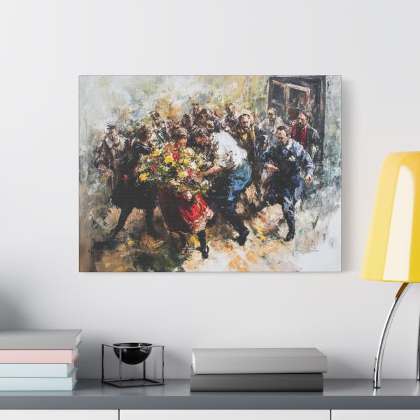 Canvas Wall Art, Vibrant Floral Celebration, Home Decor, Gift for Art Lovers, Gallery Wall Inspiration - Image 11