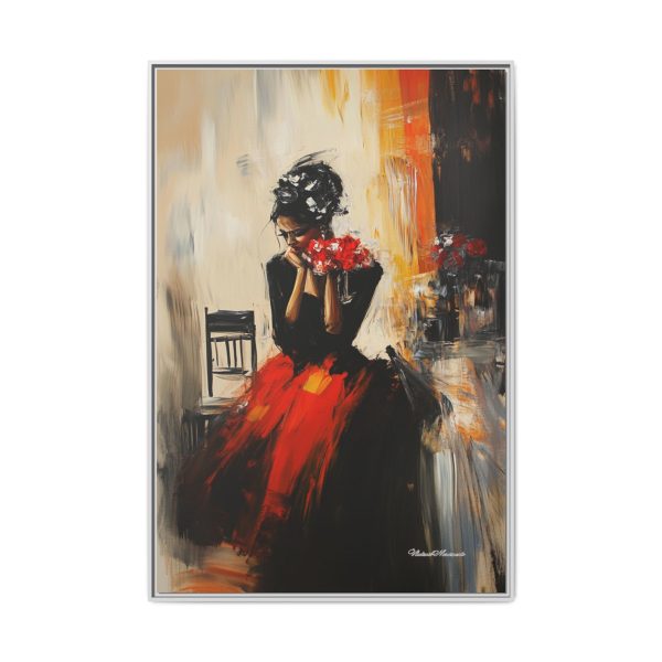 Elegant Framed Canvas Art - Emotional Portrait, Wall Decor, Home Decor, Gift for Art Lovers, Special Occasions - Image 69
