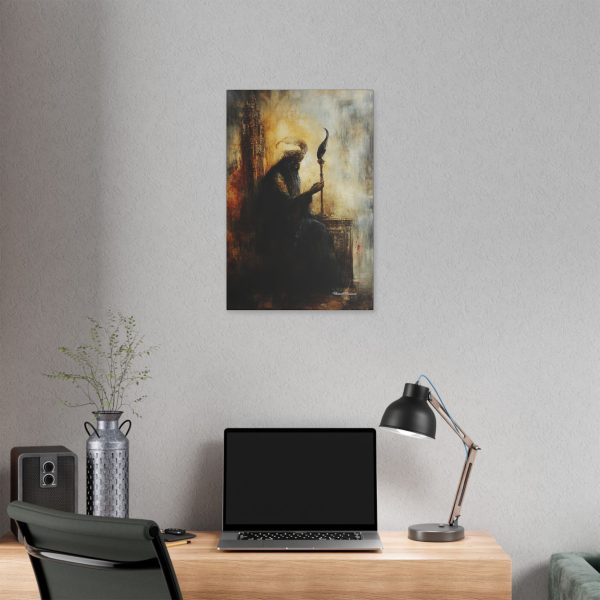 Majestic Canvas Art, Spiritual Wall Decor, Home Office Artwork, Gift for Art Lovers, Meditation Room Accent - Image 12