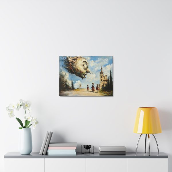 Surreal Stretched Canvas Art - Dreamy Home Decor for Art Lovers, Unique Gift for Birthdays, Housewarming, or Special Occasions - Image 8