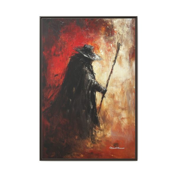 Mysterious Framed Canvas Art, Gothic Wall Decor, Dark Fantasy Art, Home Aesthetic, Unique Gift for Art Lovers, Halloween Decor - Image 65