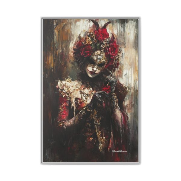 Gothic Art Print, Wall Decor, Unique Framed Artwork, Vibrant Canvas, Home Decoration, Halloween Vibes, Boho Chic - Image 69