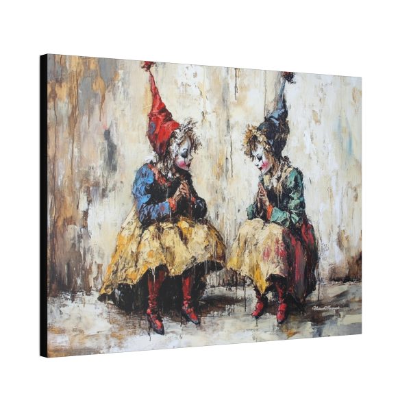 Whimsical Canvas Wall Art, Art Print for Home Decor, Unique Gift for Art Lovers, Clown Decor for Kids Room, Playful Clown Artwork - Image 6