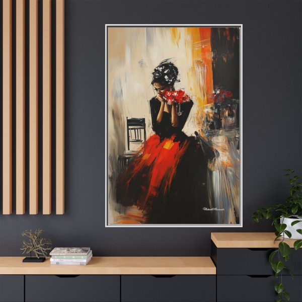 Elegant Framed Canvas Art - Emotional Portrait, Wall Decor, Home Decor, Gift for Art Lovers, Special Occasions - Image 72