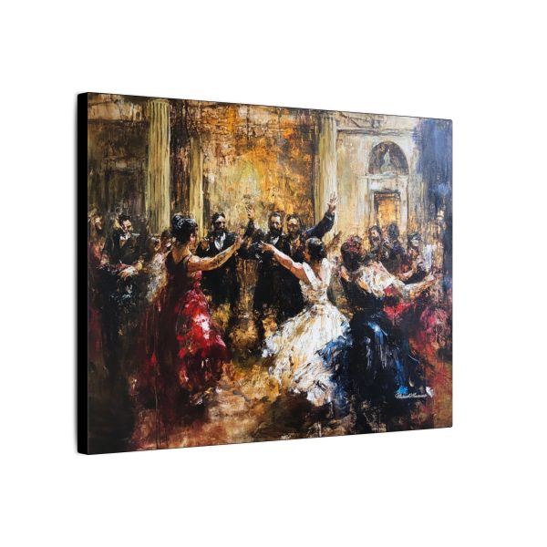 Elegant Canvas Wall Art, Decorative Artwork, Dance Scene, Home Decor, Gift for Art Lovers, Wall Decoration, Living Room Art - Image 6