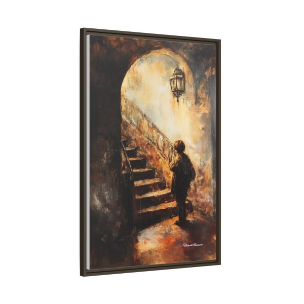 Framed Matte Canvas Art - Enigmatic Stairs Artwork, Home Decor, Wall Art, Living Room Aesthetic, Unique Gift, Art Lovers Decoration - Image 22