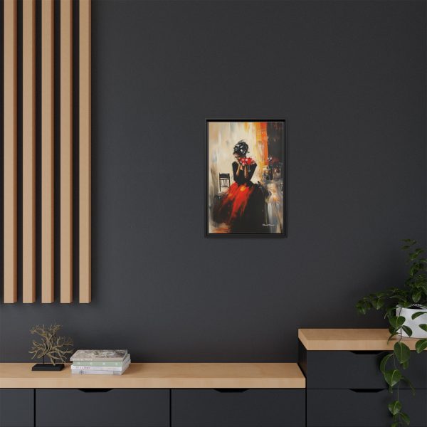 Elegant Framed Canvas Art - Emotional Portrait, Wall Decor, Home Decor, Gift for Art Lovers, Special Occasions - Image 52