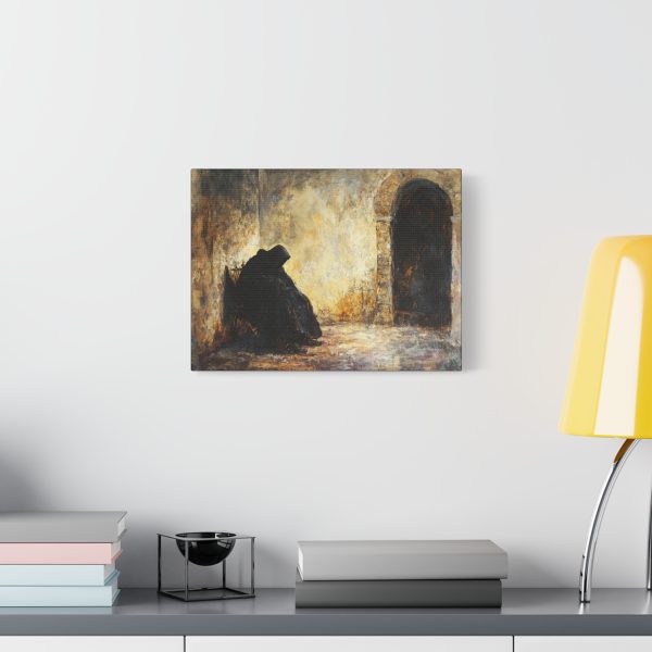 Classic Canvas Wall Art, Elegant Home Decor, Contemplative Painterly Print, Soulful Gallery Artwork, Unique Gift Idea - Image 3