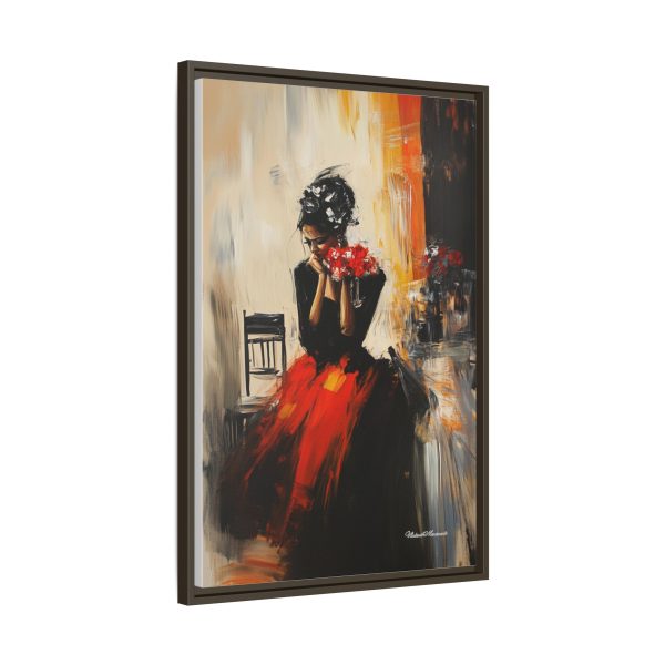 Elegant Framed Canvas Art - Emotional Portrait, Wall Decor, Home Decor, Gift for Art Lovers, Special Occasions - Image 14