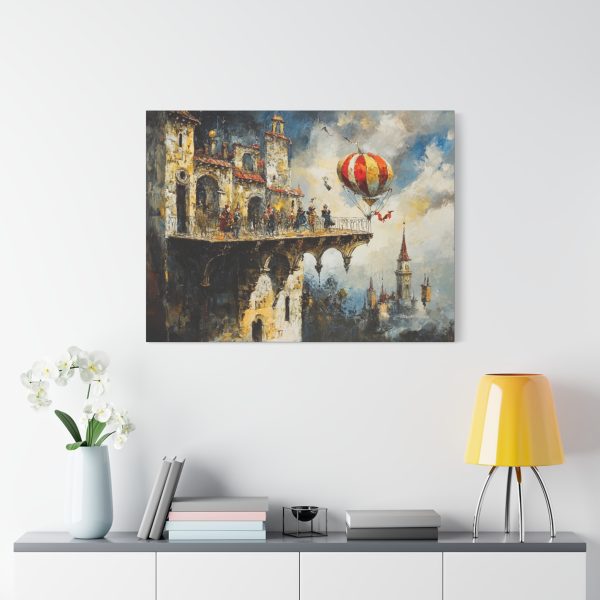 Artistic Wall Art Print, Vintage Canvas Decor, Home Gallery Accent, Unique Gift for Art Lovers, Whimsical Landscape Art - Image 7