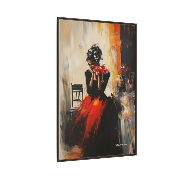 Elegant Framed Canvas Art - Emotional Portrait, Wall Decor, Home Decor, Gift for Art Lovers, Special Occasions - Image 66