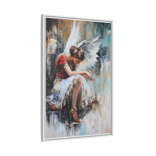 Angel Wings Framed Canvas Art, Inspirational Wall Decor for Home, Serenity Artwork, Gift for Her, Boho Chic Decor, Angel Art Print - Image 26