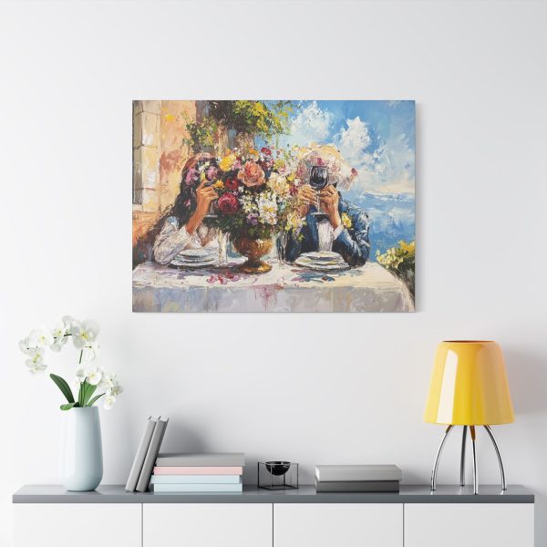 Romantic Canvas Art, Love Decor, Wedding Gift, Kitchen Wall Art, Couple Art Print, Home Decor, Gift for Couple - Image 19