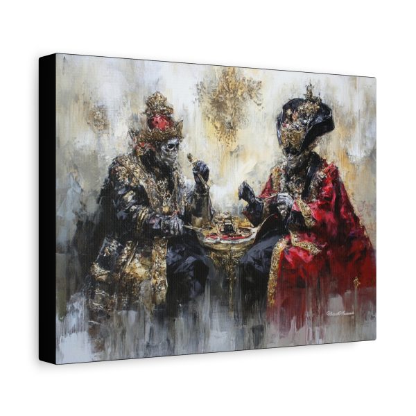 Regal Couple Canvas Art, Wall Decor, Artwork for Living Room, Unique Gift, Home Decoration, Gallery Style - Image 2