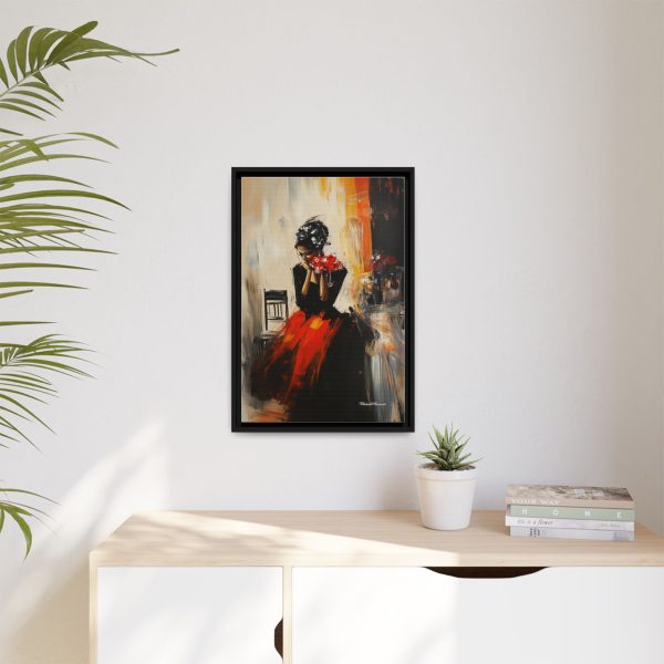 Elegant Framed Canvas Art - Emotional Portrait, Wall Decor, Home Decor, Gift for Art Lovers, Special Occasions - Image 51