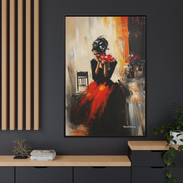 Elegant Framed Canvas Art - Emotional Portrait, Wall Decor, Home Decor, Gift for Art Lovers, Special Occasions - Image 64