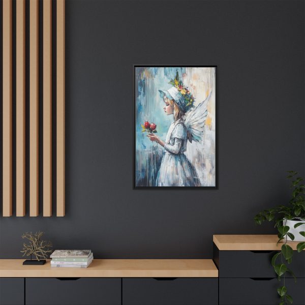 Whimsical Fairy Art Print, Colorful Home Decor, Kids Room Wall Art, Unique Gift, Magical Framed Canvas - Image 8