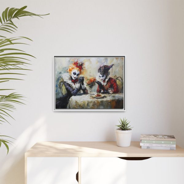 Whimsical Framed Art Print, Colorful Canvas Wall Decor for Unique Home Aesthetic, Perfect for Celebrations and Gifting - Image 9