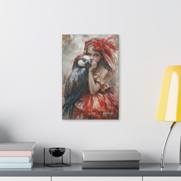 Canvas Art Print, Whimsical Wall Decor, Kids Room Art, Bird Lover Gift, Vibrant Home Decor - Image 7