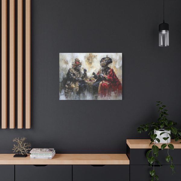 Regal Couple Canvas Art, Wall Decor, Artwork for Living Room, Unique Gift, Home Decoration, Gallery Style - Image 16