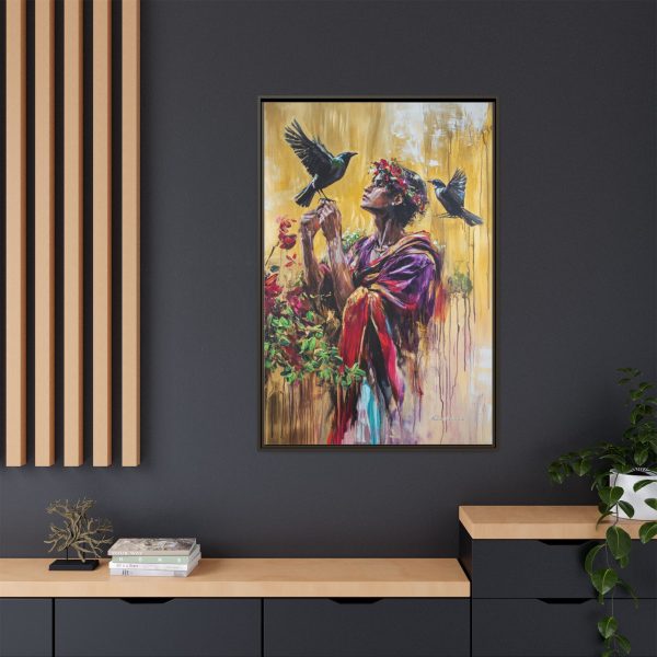 Vibrant Framed Wall Art Print, Colorful Home Decor, Inspirational Canvas, Gift for Art Lovers, Bohemian Style Wall Decor, [...] - Image 32