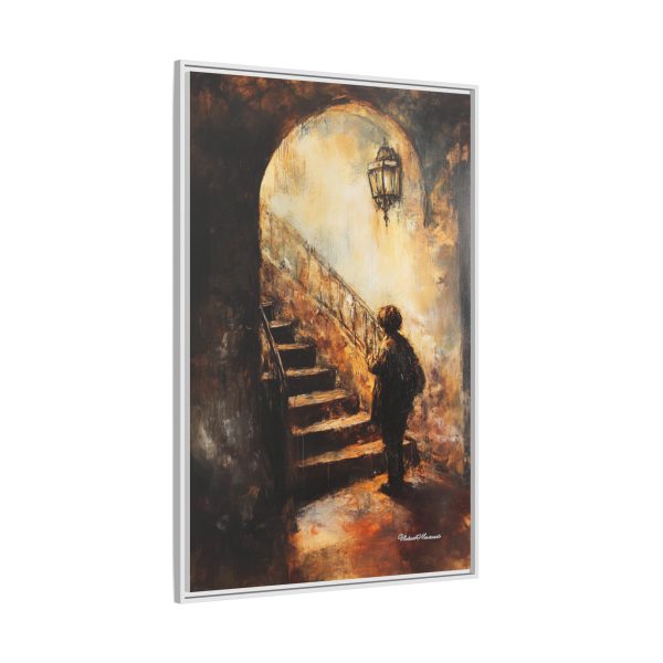 Framed Matte Canvas Art - Enigmatic Stairs Artwork, Home Decor, Wall Art, Living Room Aesthetic, Unique Gift, Art Lovers Decoration - Image 34