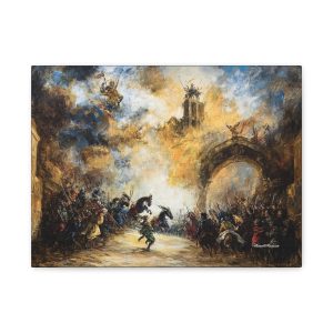 Classic Canvas Art Print, Historical Wall Decor, Gallery Wall Art, Home Decor, Unique Gift for History Lovers