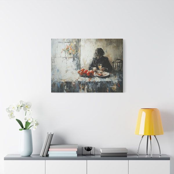 Stretched Canvas Art: Cozy Kitchen Scene, Home Decor, Wall Art, Gift for Art Lovers, Dining Room Accent, Unique Art Piece - Image 15