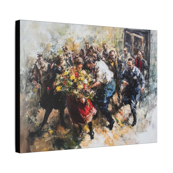 Canvas Wall Art, Vibrant Floral Celebration, Home Decor, Gift for Art Lovers, Gallery Wall Inspiration - Image 10