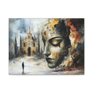 Canvas Wall Art, Abstract Art Print, Modern Home Decor, Unique Gift for Art Lovers, Inspirational Artwork