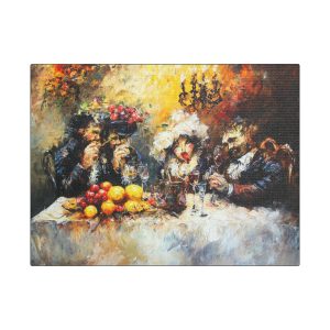 Elegant Art Canvas Print, Wall Decor, Home Design, Gallery Artwork, Gift for Art Lovers, Statement Piece, Living Room Decor