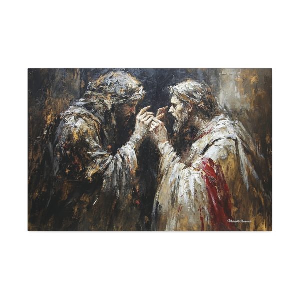 Canvas Wall Art, Religious Art Print, Spiritual Decor, Home Wall Hanging, Meaningful Artwork, Gift for Believers - Image 10