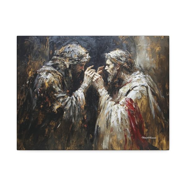 Canvas Wall Art, Religious Art Print, Spiritual Decor, Home Wall Hanging, Meaningful Artwork, Gift for Believers - Image 3