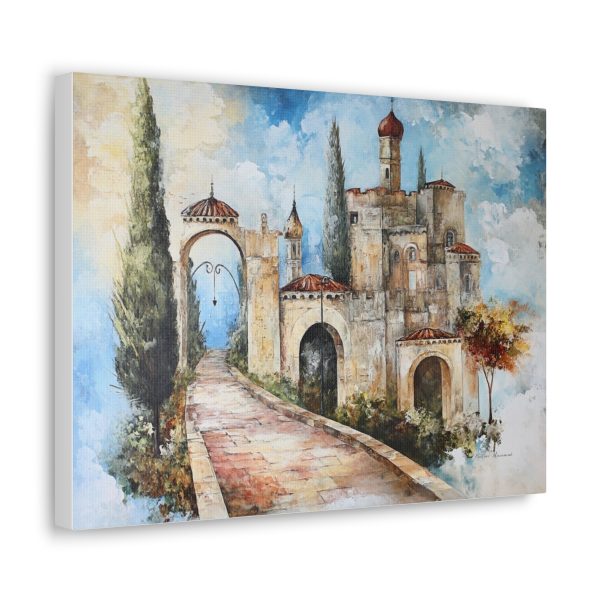 Artistic Canvas Print, Landscape Wall Art, Home Décor, Rustic Artwork, Gift for Art Lovers, Bohemian Room Decoration - Image 2