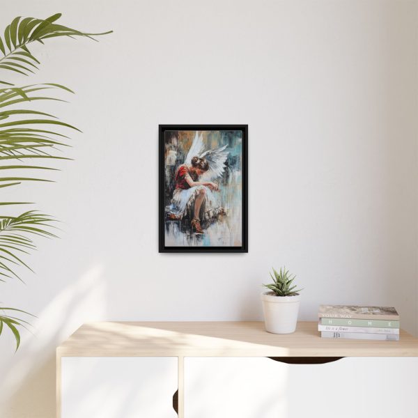 Angel Wings Framed Canvas Art, Inspirational Wall Decor for Home, Serenity Artwork, Gift for Her, Boho Chic Decor, Angel Art Print - Image 39