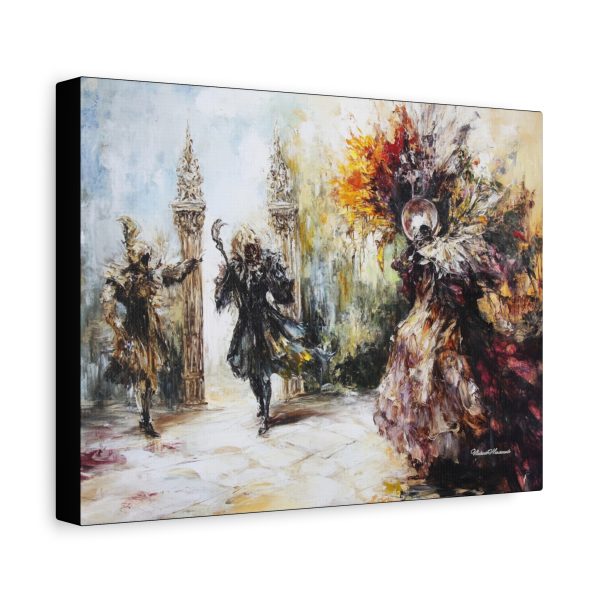 Stretched Canvas Art, Colorful Wall Decor, Vibrant Abstract Painting, Home Artwork, Unique Gift Idea - Image 2