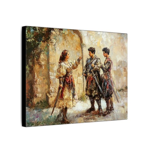 Medieval Art Canvas Print | Wall Décor for Home | Unique Gift for Historians, Art Lovers, and Fantasy Fans - Image 2