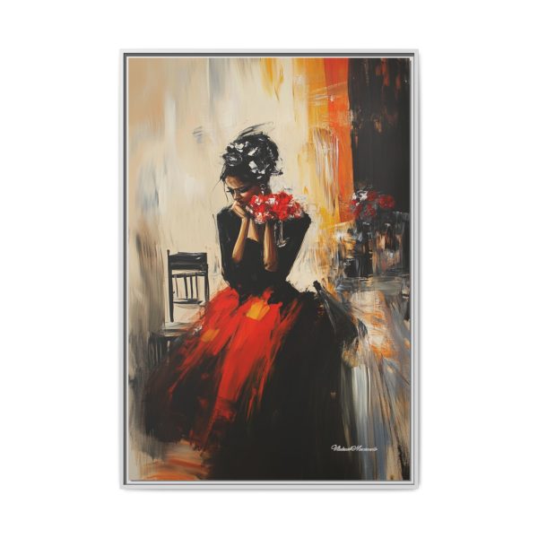 Elegant Framed Canvas Art - Emotional Portrait, Wall Decor, Home Decor, Gift for Art Lovers, Special Occasions - Image 33