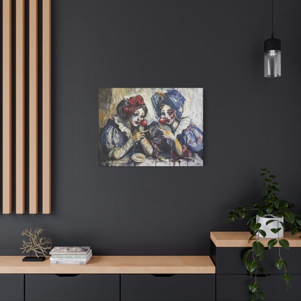 Darkly Whimsical Canvas Art, Creepy Painting, Surreal Home Decor, Unique Gift for Art Lovers, Halloween Decoration - Image 16