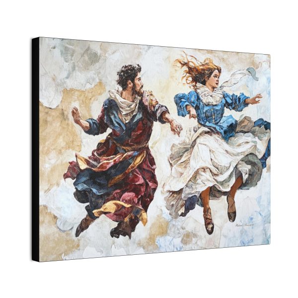 Romantic Canvas Art, Beautiful Home Decor, Wall Aesthetics, Gift for Art Lovers, Wedding or Anniversary Decor - Image 2