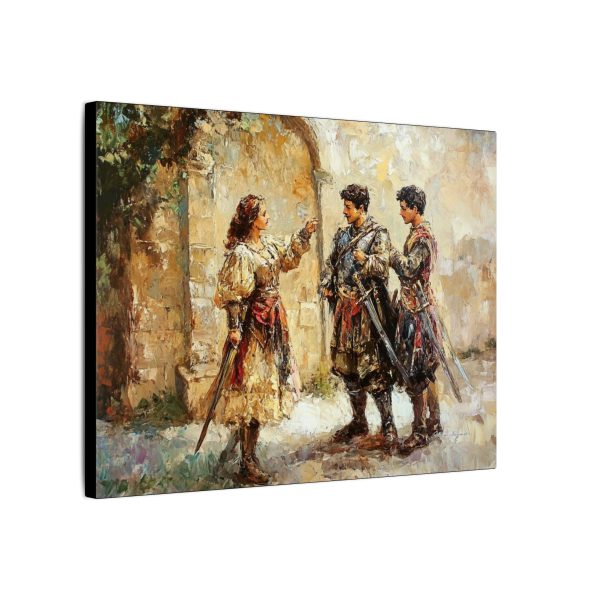Medieval Art Canvas Print | Wall Décor for Home | Unique Gift for Historians, Art Lovers, and Fantasy Fans - Image 5