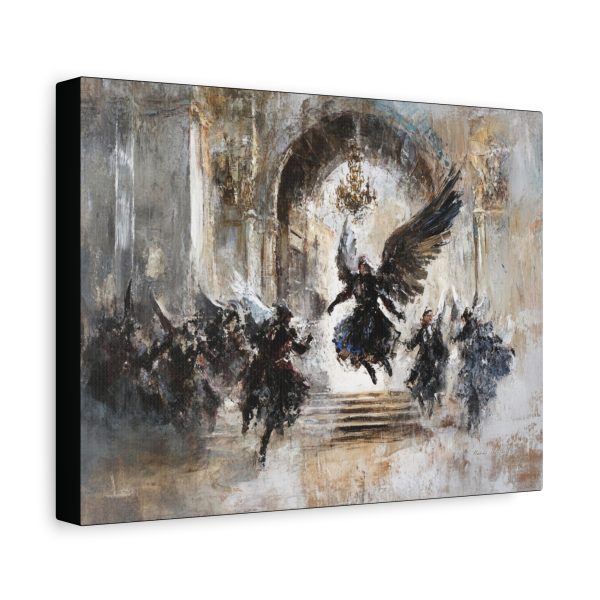 Angel Canvas Wall Art, Angel Artwork, Religious Decor, Home Decor, Spiritual Gift, Birthday Gift, Art for Living Room - Image 2