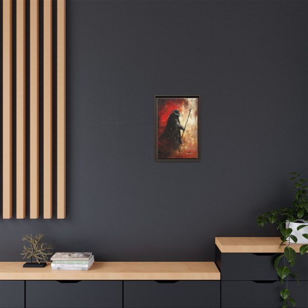 Mysterious Framed Canvas Art, Gothic Wall Decor, Dark Fantasy Art, Home Aesthetic, Unique Gift for Art Lovers, Halloween Decor - Image 44
