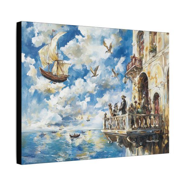 Beautiful Seascape Art Print, Nautical Wall Decor, Ocean Landscape Canvas, Coastal Home Decor, Sailing Art for Sea Lovers - Image 10