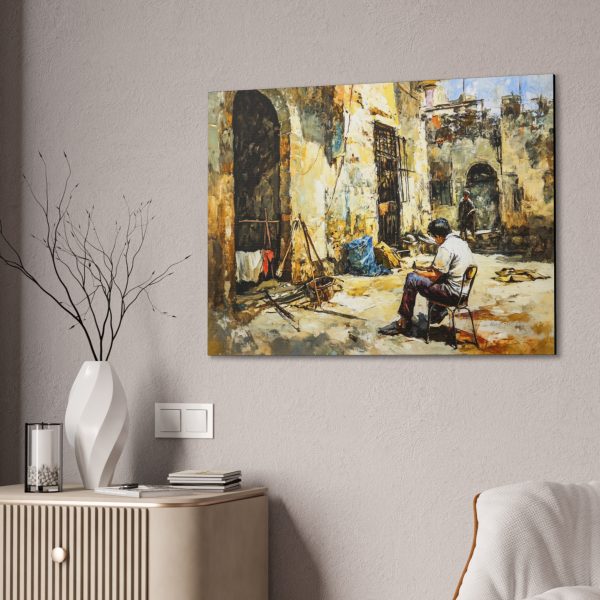 Artistic Canvas Print, Vintage Wall Decor, Home Aesthetic, Gift for Art Lovers, Neutral Tones, Living Room Art - Image 4