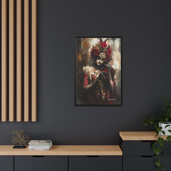 Gothic Art Print, Wall Decor, Unique Framed Artwork, Vibrant Canvas, Home Decoration, Halloween Vibes, Boho Chic - Image 8