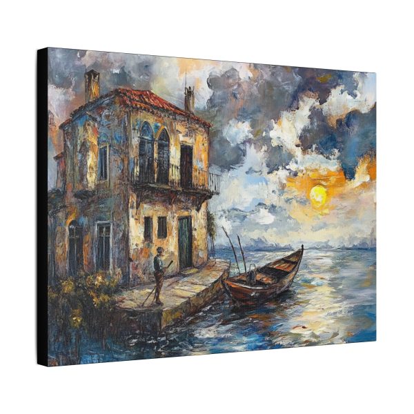 Stretched Canvas Art, Sunset Seascape Wall Decor, Coastal Home Decoration, Nautical Theme Artwork, Gift for Art Lovers - Image 10