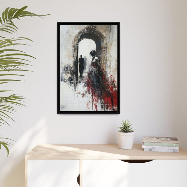 Framed Art Print, Elegance on Canvas, Wall Decor, Home Decoration, Gallery Art, Gift for Art Lovers, Unique Artwork - Image 3