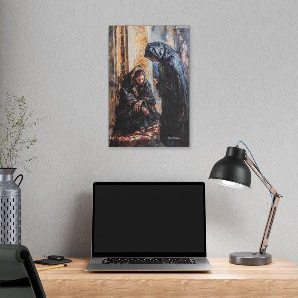 Emotive Stretched Canvas Art, Inspirational Wall Decor for Home, Unique Gifts for Art Lovers, Spiritual Gallery Wall Piece, Elegant [...] - Image 8