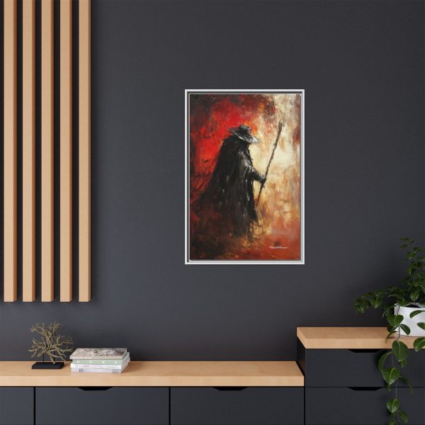 Mysterious Framed Canvas Art, Gothic Wall Decor, Dark Fantasy Art, Home Aesthetic, Unique Gift for Art Lovers, Halloween Decor - Image 28